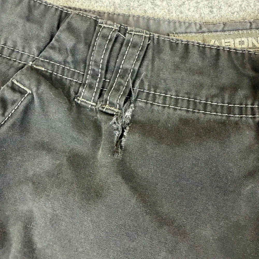 Billabong Vintage Black Cargo Pants Skate Surf Y2K Gorpcore Cotton Mens Size 34